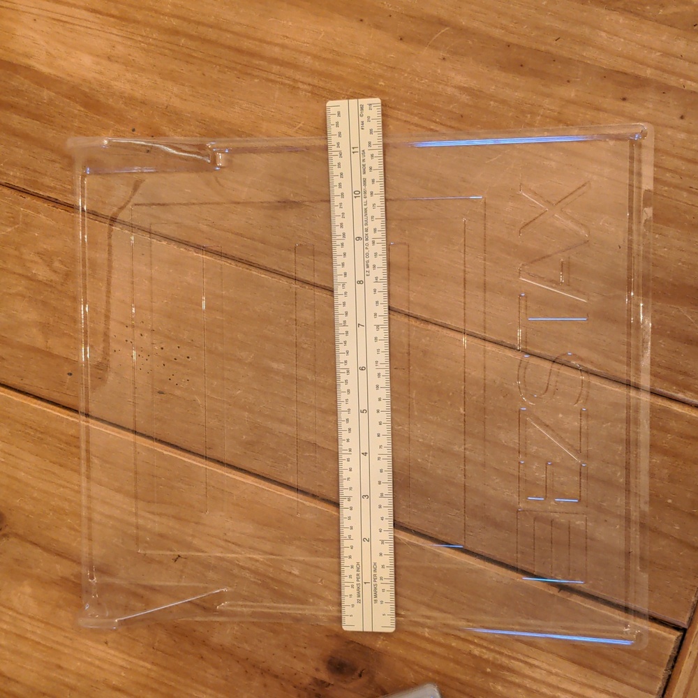 Set of 18 Clear EZSTAX Tee Shirt Organizer Storage Trays - Picture 4 of 5